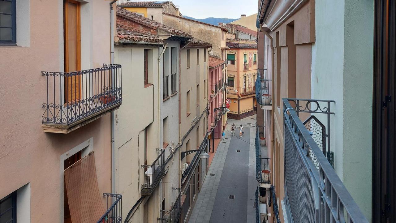 Precioso Apartamento Duplex En El Centro De Olot Apartment Bagian luar foto